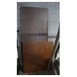 6' Folded Table, 3x3' Card Table