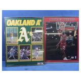 Oakland A's &Michael Jordan Posters,Framed 16x20