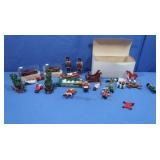 Vintage Wooden Christmas ornament,Car Ornaments