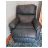 Faux Leather Rocker Recliner Chair-good condition