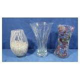 Glass vases