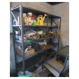 2 Metal Shelving Units 30'x72'H