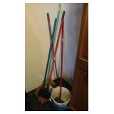 Buckets,Mops,Brooms &more