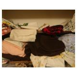 Top 2 Shelves-Tablecloths,Sheets,Towels &more