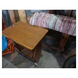 Wooden Work Stands&Rug