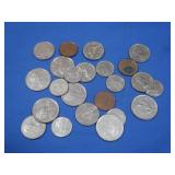 Assorted Canadian Coins