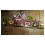 Plastic Barn Wall Hanging 46x16'