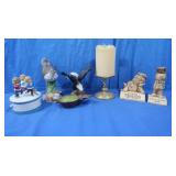 Ceramic Figures,Music Box,Candle &more