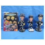 Pgh Penguin Bobbleheads&Collector Coin Set