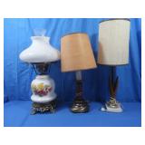 Table lamps 18', 20', 21'H
