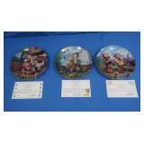 Vintage M.J. Hummel Collector Plates (incl COA)