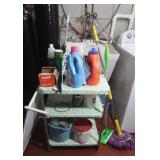 Metal Utility Cart 22x16x19.5', Sweater Drying