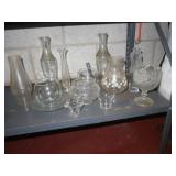 Glass vases,Hurricane Lamp Shade &more
