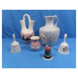 Ceramic Vases and Handbells