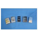 Collection of Zippo Lighters