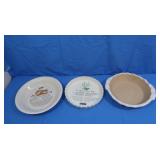 2 Watkins Ceramic Dishes and Pampered Chef Family