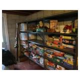 3 Metal Shelf Units, 35x18x72' each, All