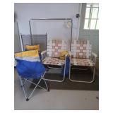 Wheeled Hanging Clothes Rack 50.5'H, 2 Camp