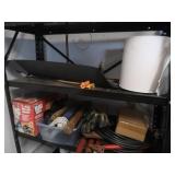 Shelf contents - Jumper Cables, Tools, Big Vac