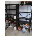 2 Metal ShelvingUnits 29.5x12x58.5'H - No contents