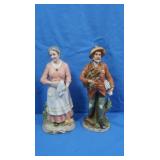 Vintage Homco Ceramic Figures