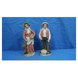 Vintage Homco Ceramic Figures