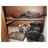 Cupboard Contents-Pots,Pans,Skillets &more