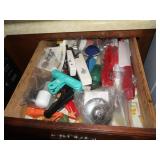 Drawer contents-Knives,Measuring Spoons &more