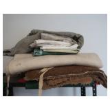 Rug Pieces,Plastic Sacks,Tarp &more