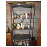 Metal Shelf Unit 36x18x75' *No contents