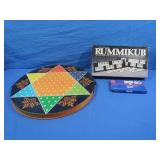 Games-Chinese Checkers, Rummikub & Skip-Bo