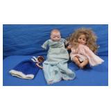 Vintage Dolls *one has big crack in back of head