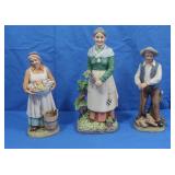 Vintage Homco Ceramic Figures