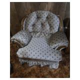 Overstuffed Armchair 31x33x35', Good condition