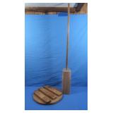 Wooden Grape Crusher, 40'H, base 13'
