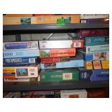 Shelf Contents-Jigsaw Puzzles