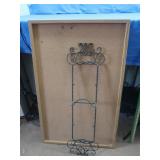 Bulletin Board 36x23.25' and Wall Mount Plate