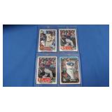 Lot of 4 Topps Holiday cards inc. Ohtani with