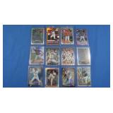 12 MINT MLB cards inc. Walker chrome refractor