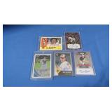 Lot of 5 MLB autos MINT inc. Starlin Castro Rc,