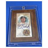 Allen & Ginter Cal Raleigh mini framed certified