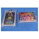 Lot of 2 High Level Basketball cards inc. Nikola