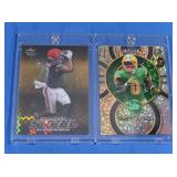 Lot of 2 young football stars including a Bijan