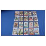 20 Vintage NFL cards G-Ex inc. Yepremian Rc,