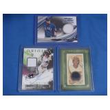 3 MLB patch cards, MINT inc Veen /99, Gwynn, Jung