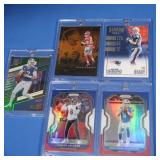 Lot of 5 NFL QB's all MINT inc. Brady, Maholmes,