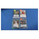 4 MLB numbered autos MINT inc, Messina /99, Nori