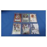 Lot of 6 NFL autos all MINT inc. Jonathon