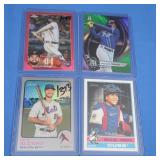 4 MLB stars Numbered card, MINT inc. Alonson