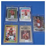 Lot of 5 Jayden Daniels cards MINT inc Score